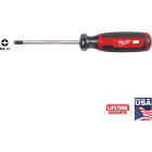Milwaukee #1 x 4 In. ECX Cushion Grip Screwdriver (USA) Image 1