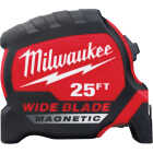 Milwaukee 25 Ft. Wide Blade Magnetic Tape Measure Image 1