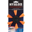 Dico Nyalox 4 In. Orange Med Flap Brush Image 2
