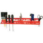 Quantum Storage Red Polypropylene Tool Rack Image 1