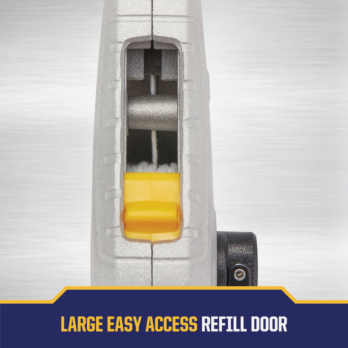 Irwin STRAIT-LINE 100 Ft. Classic Chalk Line Reel and Chalk, Blue Image 4