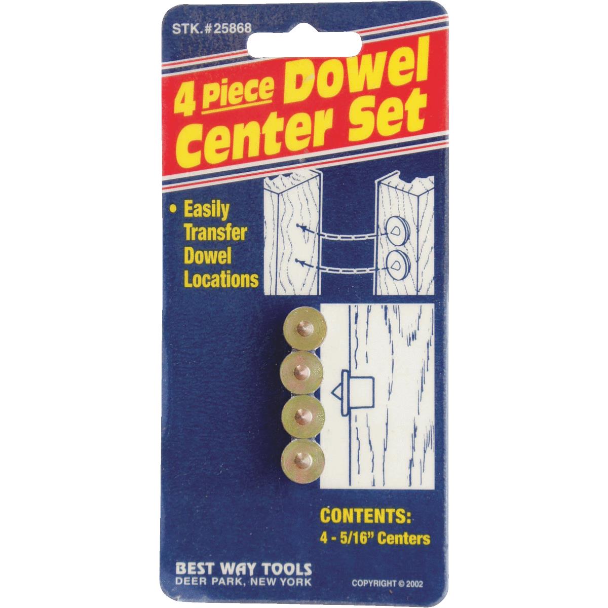 Plug Cutters & Dowel Centers