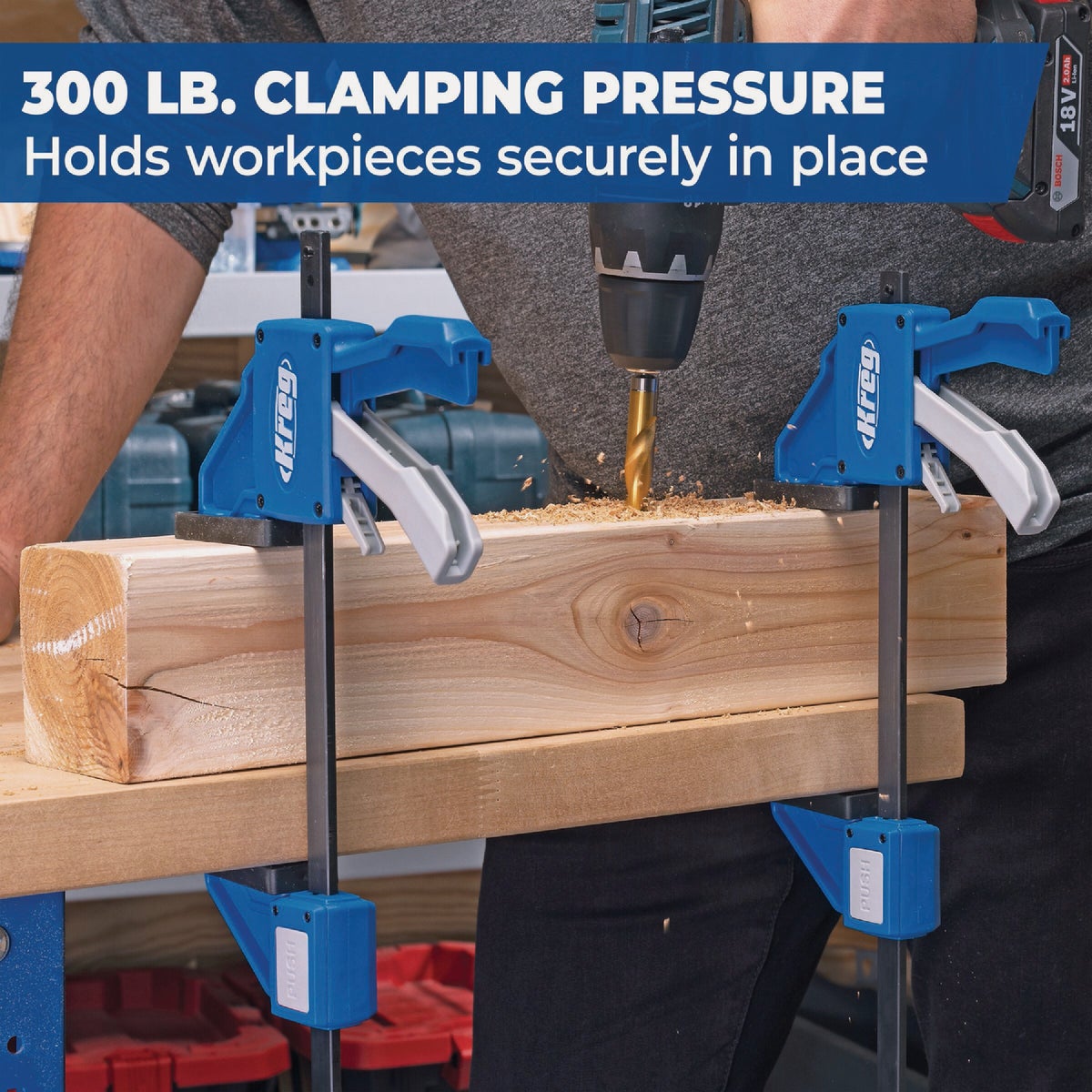 Kreg VersaGrip 6 In. Bar Clamp Image 4