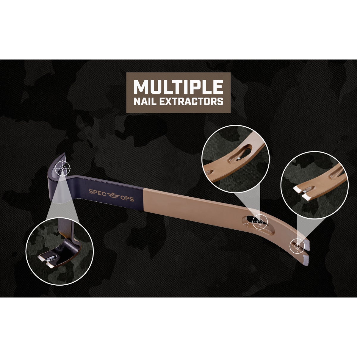 Spec Ops 15 In. High-Carbon Steel Flat Pry Bar Image 4