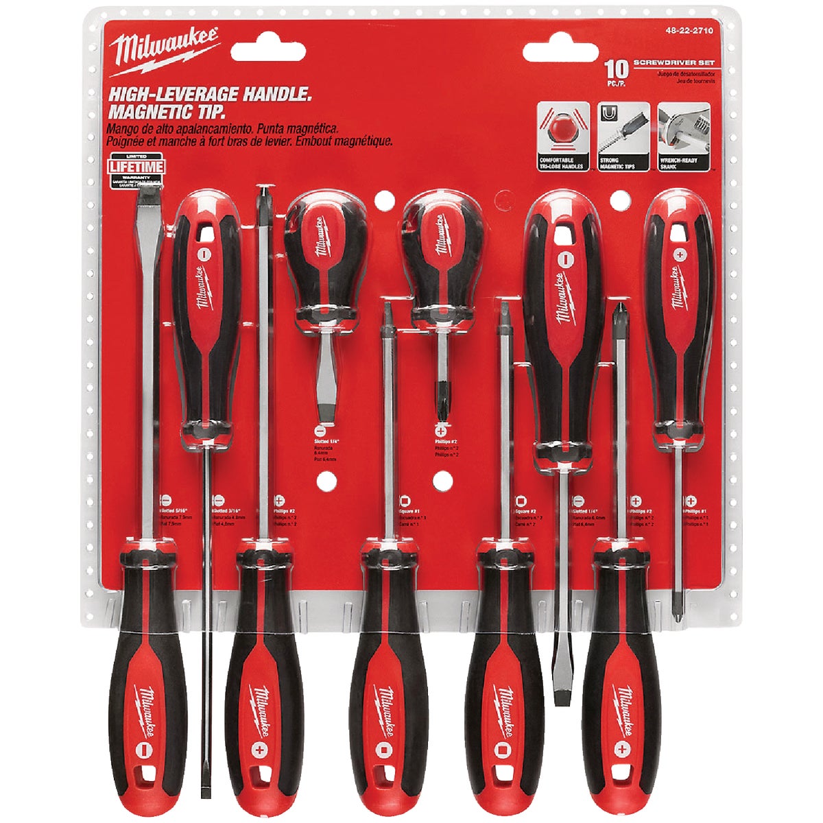 Milwaukee Screwdriver Set (10-Piece) Image 5