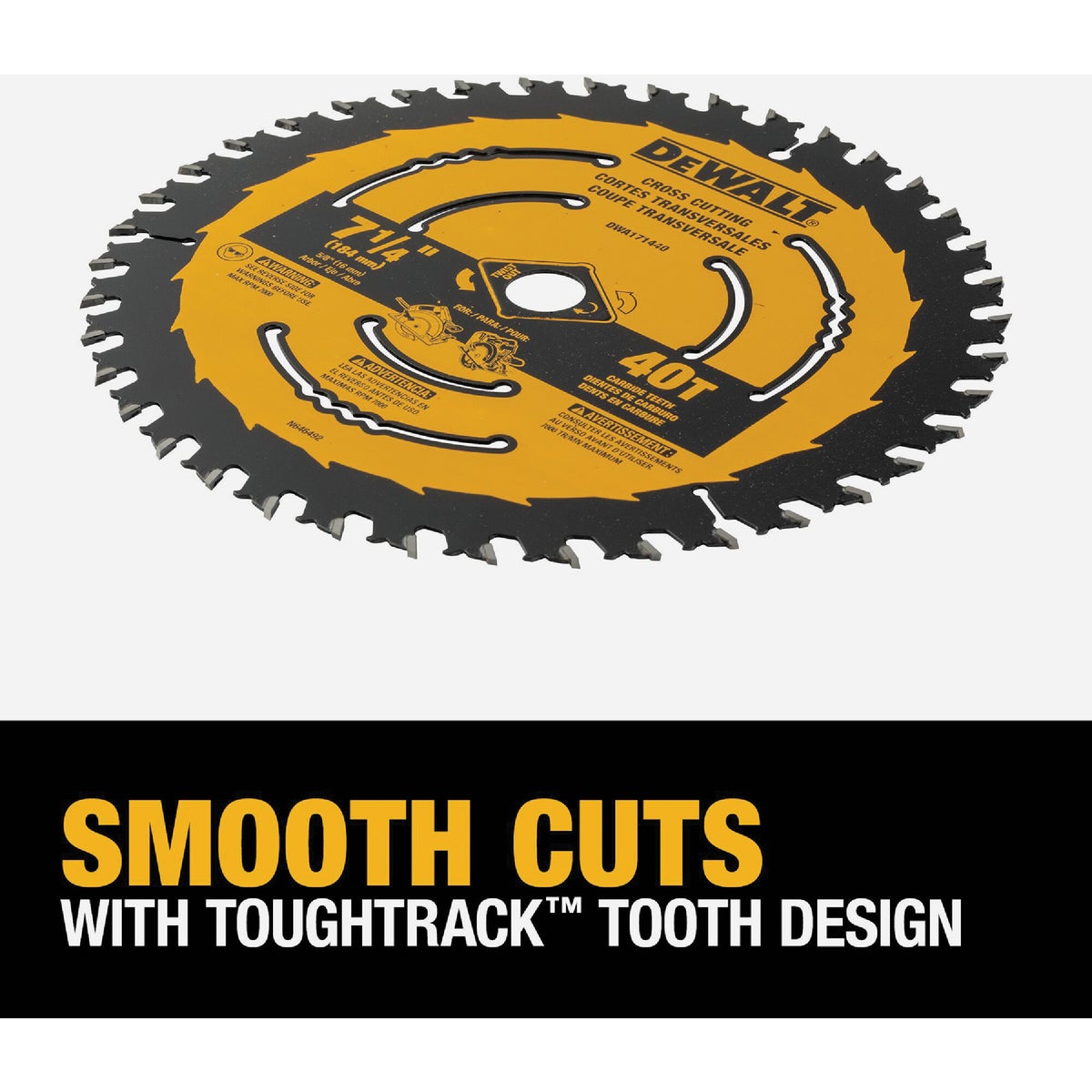DEWALT 7-1/4 In. 40-Tooth Circular Saw Blade Image 4