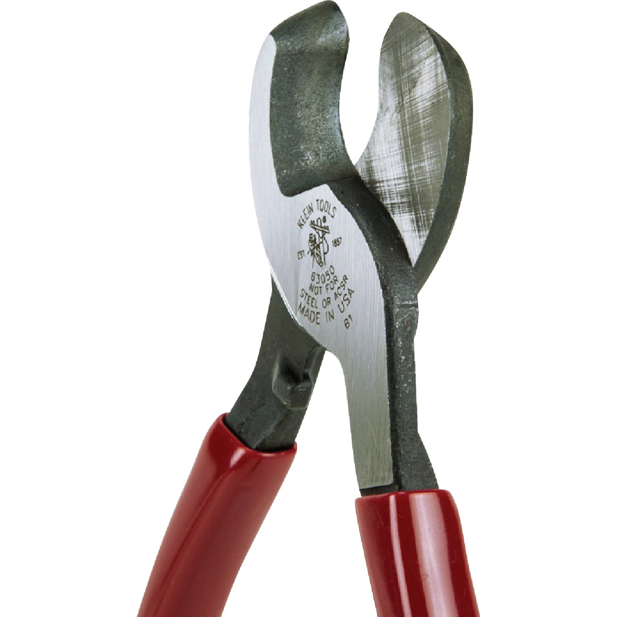 Klein 9-1/2 In. 4/0 AWG Aluminum & 2/0 AWG Copper Cable Cutter Image 3