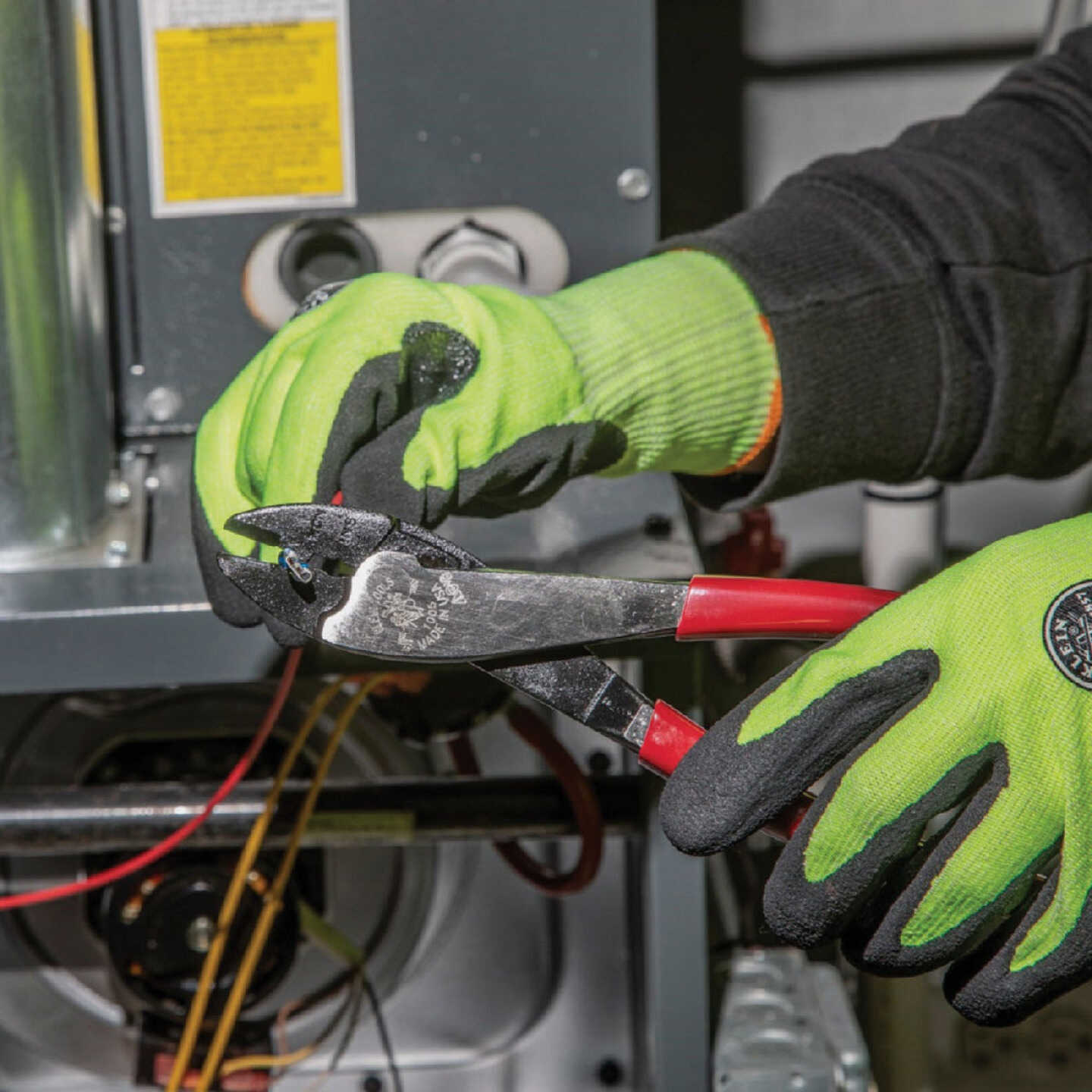 Klein 9-3/4 In. Steel Crimping Tool Image 4