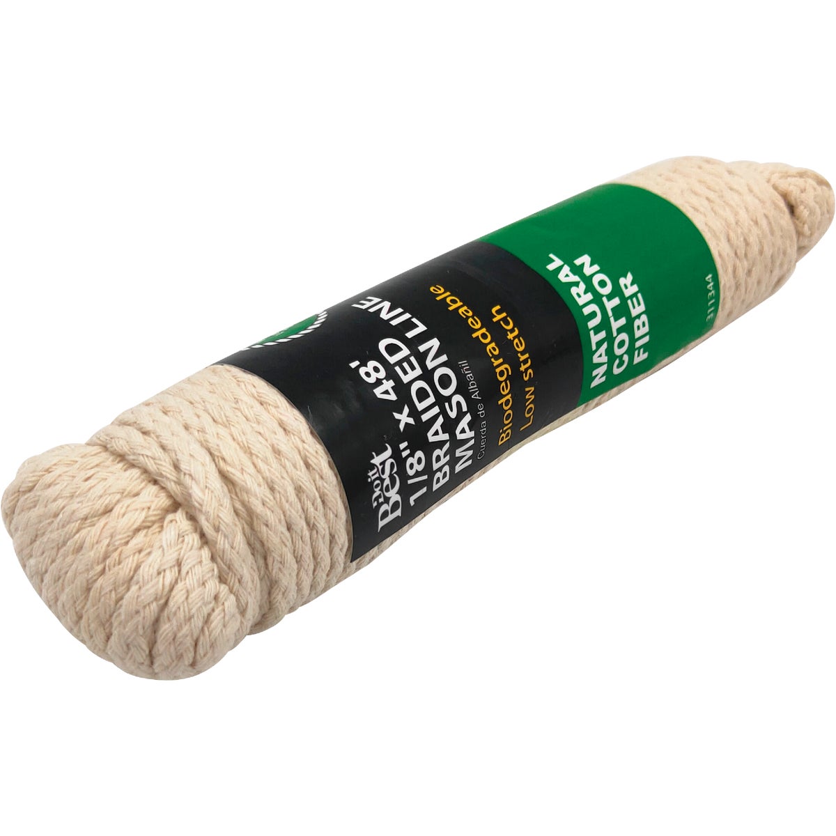 Do it Best 48 Ft. White Braided Cotton Mason Line Image 2