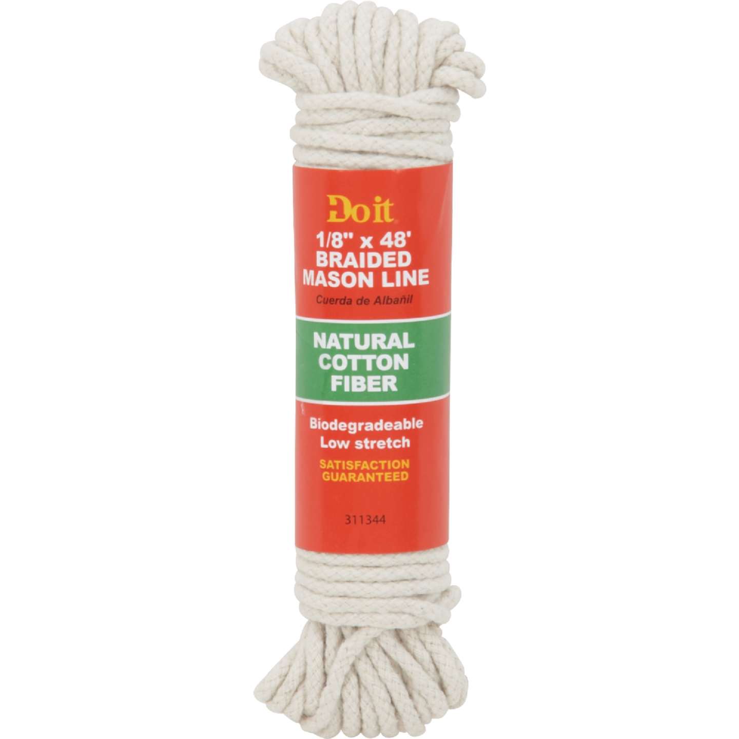 Do it Best 48 Ft. White Braided Cotton Mason Line Image 1
