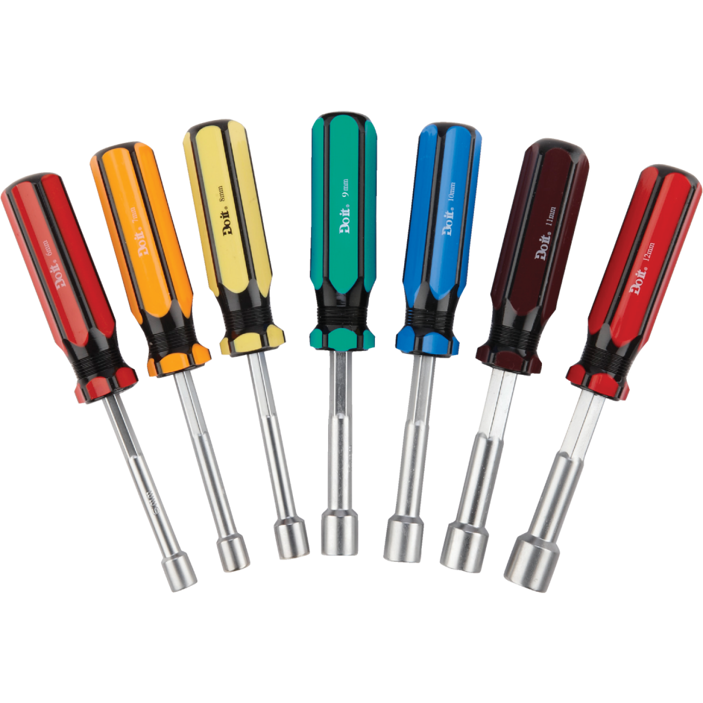 Do it Metric 3 In. Solid Shaft Nut Driver Set, 7-Piece Image 1