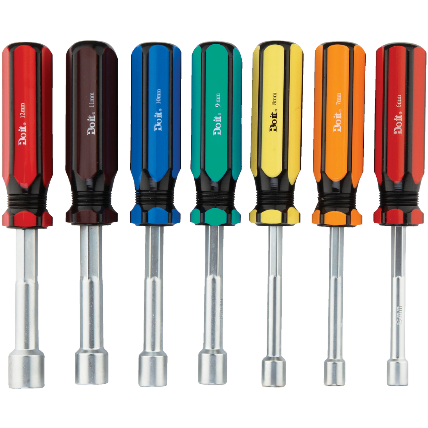 Do it Metric 3 In. Solid Shaft Nut Driver Set, 7-Piece Image 3