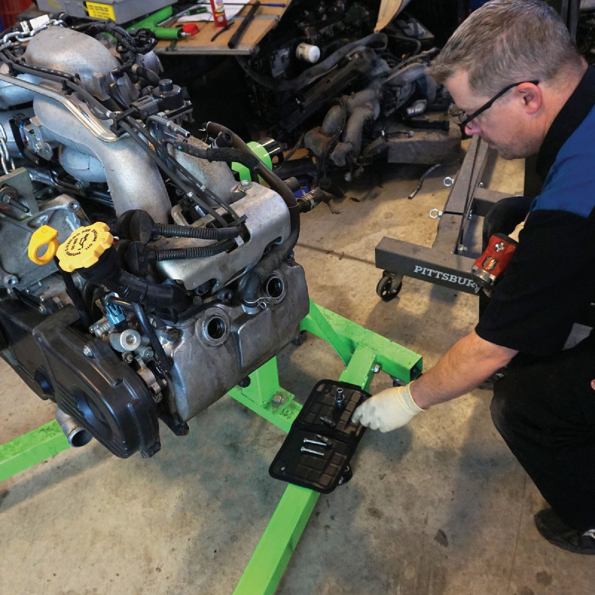 MagnetSource 12.5 In. x 6.75 In. Magnetic ToolMat Image 6