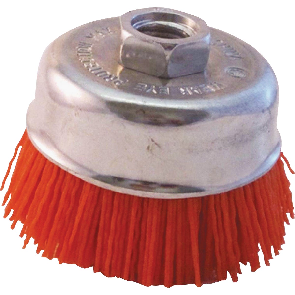 Dico Nyalox 3 In. Medium Orange Angle Grinder Cup Brush