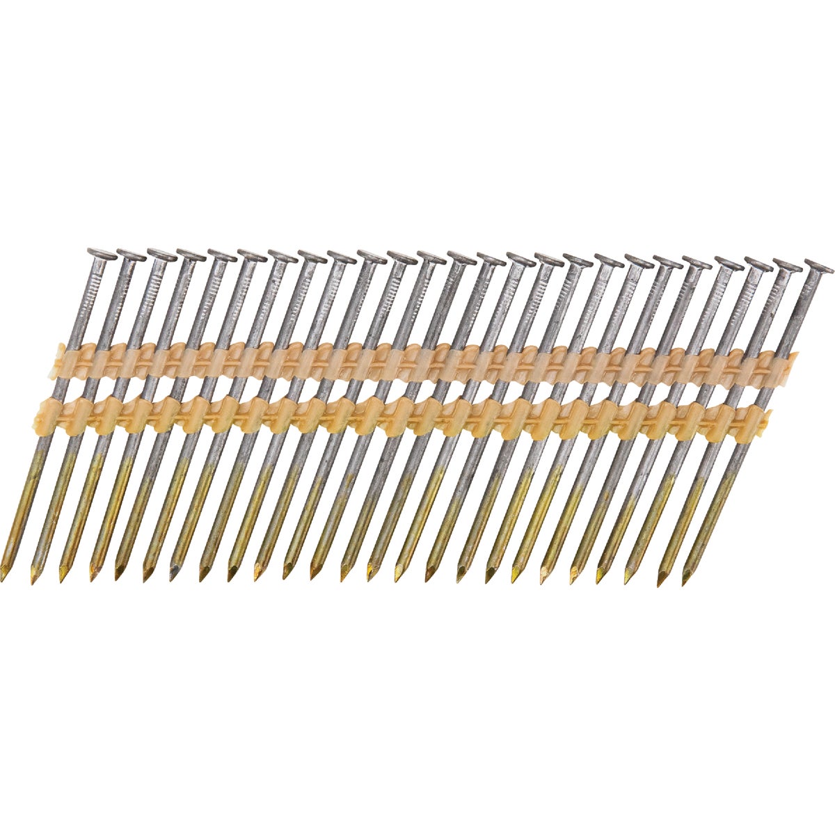 Pro-Fit 3 In. x 0.120 In. 21 Degree Plastic Strip Smooth Shank Round Head Brite Framing Stick Nails (4000 Ct.) Image 1