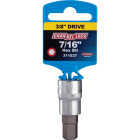 Channellock 3/8 In. Drive 7/16 In. 6-Point Standard Hex Bit Socket Image 2