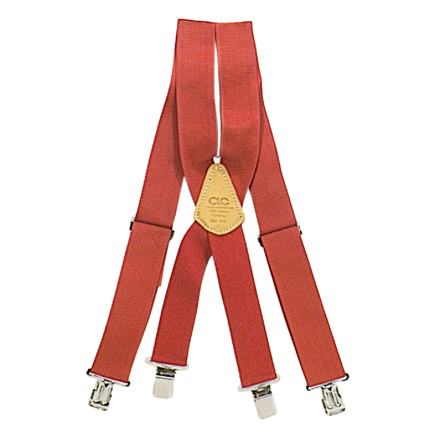 Custom Leathercraft Red Work Suspenders Image 1