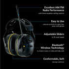 3M WorkTunes Connect + 26 dB AM/FM Wireless Bluetooth Earmuffs Image 6