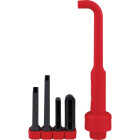 Milwaukee AIR-TIP 1-1/4 In. - 2-1/2 In. 4-In-1 Right Angle Vacuum Accessory Kit (6-Piece) Image 1