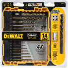 DEWALT 14-Piece Cobalt Drill Bit Set, 1/16 In. thru 3/8 In. Image 1
