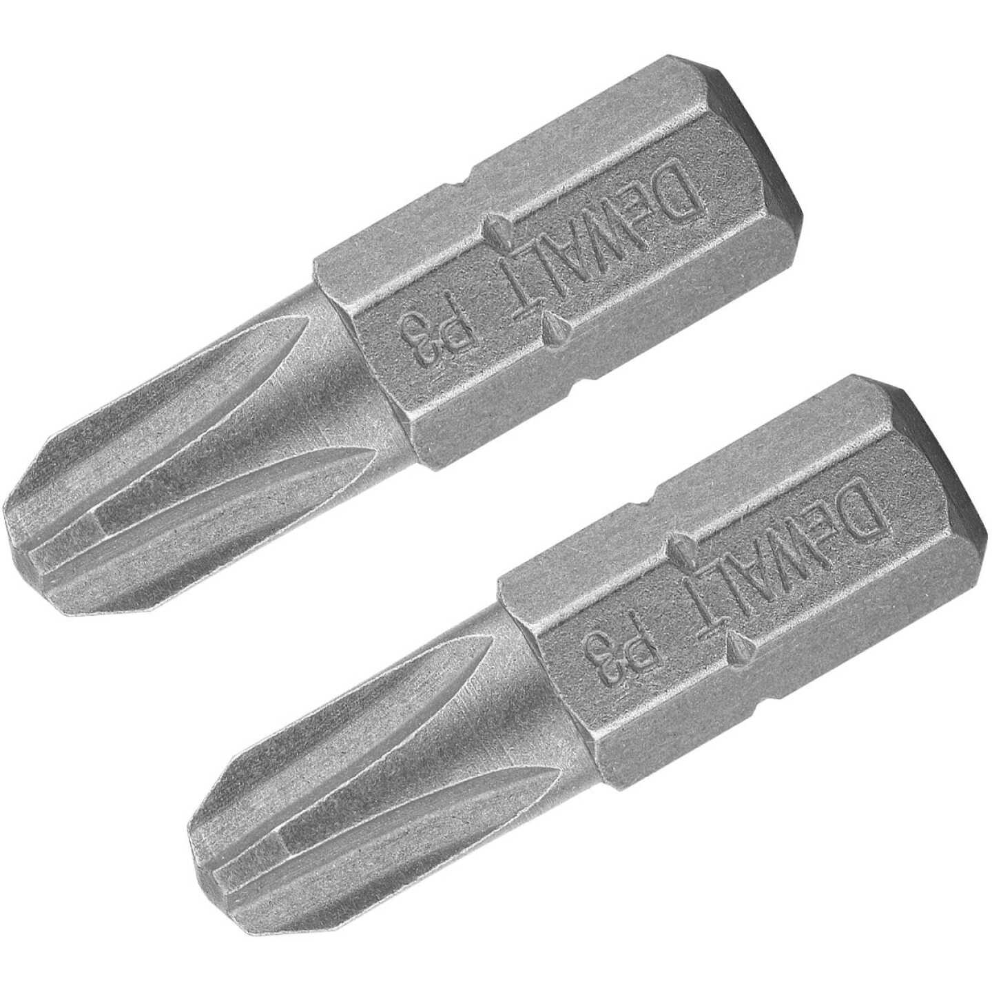 DEWALT Phillips #3 1 In. Insert Screwdriver Bit Image 2