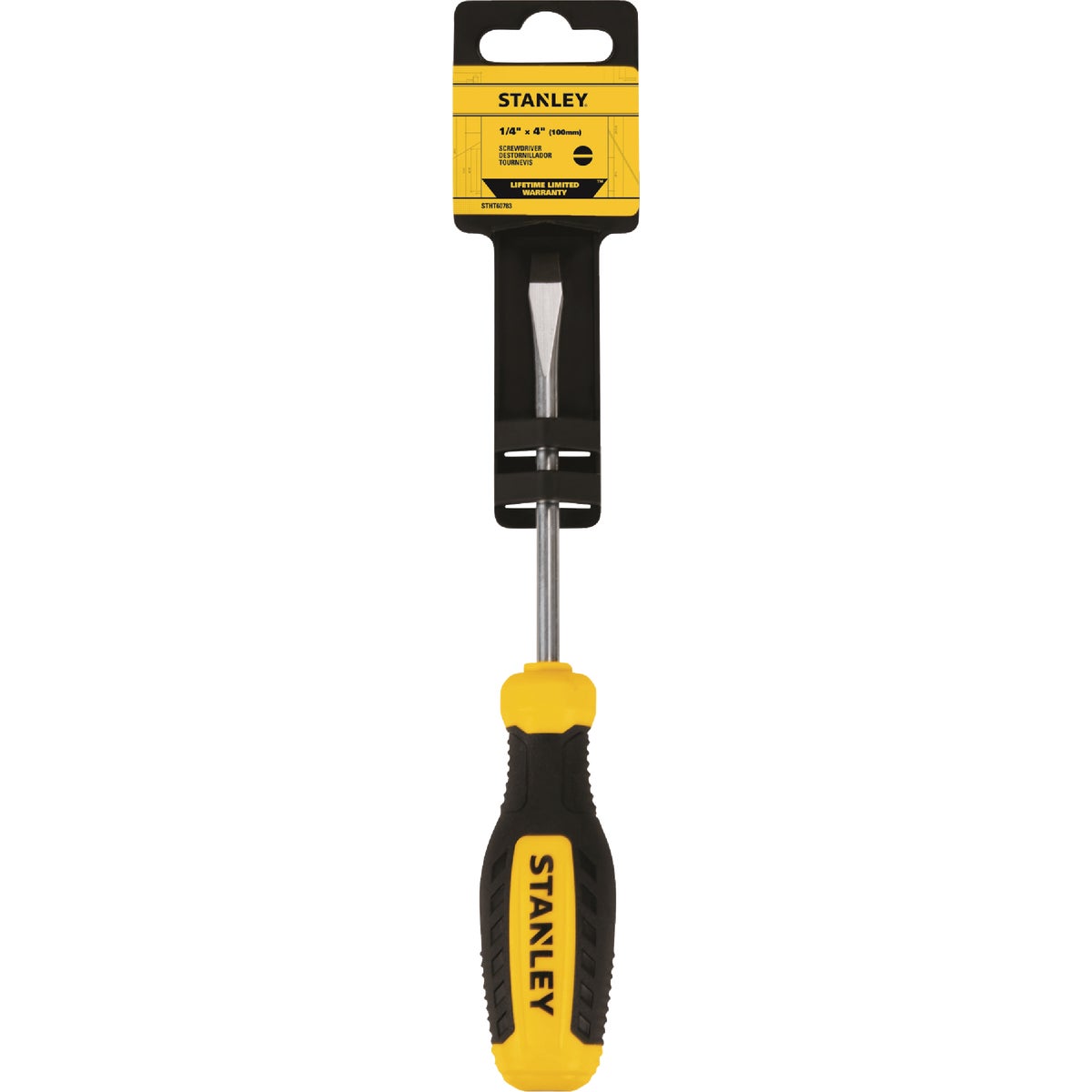 Stanley 1/4 In. x 4 In. Slotted Screwdriver Image 2