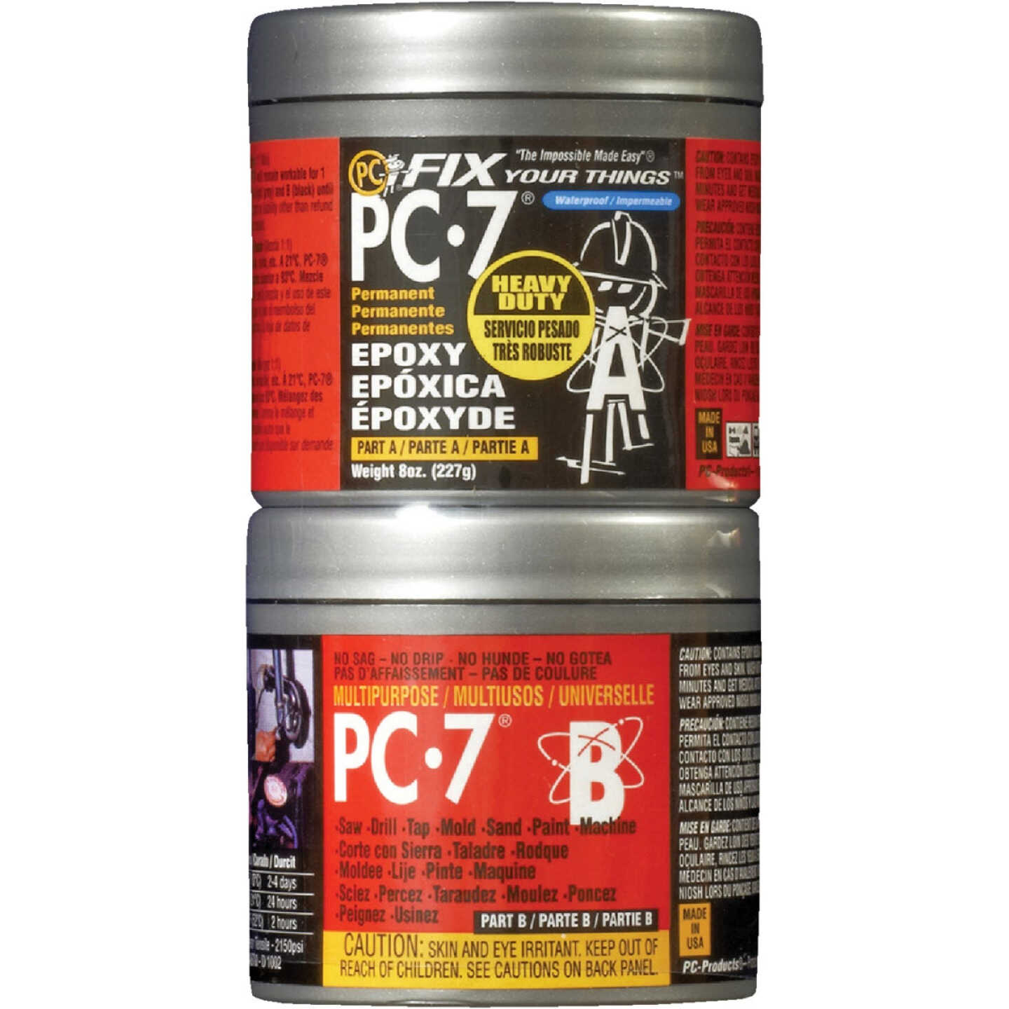 PC Fix PC-7 1/2 Lb. Multipurpose Epoxy Paste Image 1