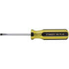Stanley 100 PLUS 3/16 In. x 3 In. Cabinet Tip Slotted Screwdriver Image 1