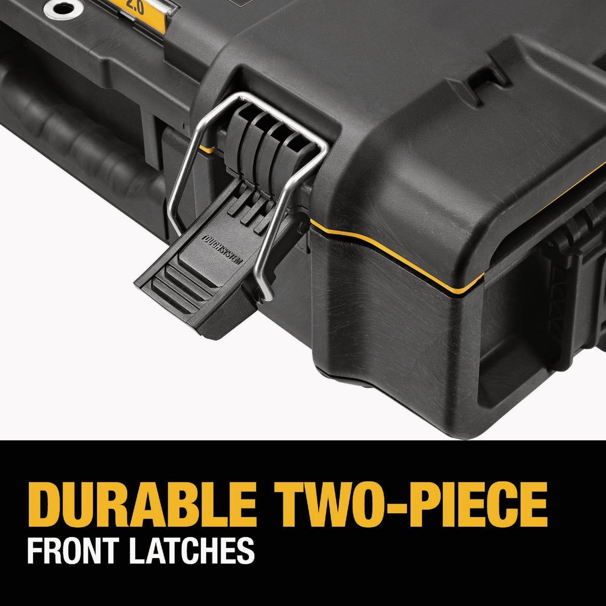 DEWALT ToughSystem 2.0 Small Tool Box, 110 Lb. Capacity Image 2