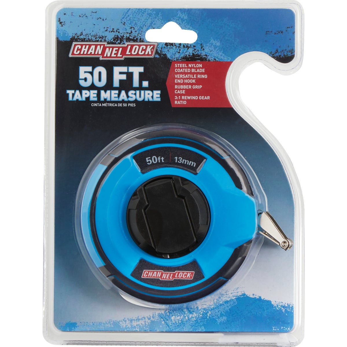 Channellock 50 Ft. Steel Closed Case Reel Tape Image 4