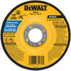 DEWALT HP Type 27 4-1/2 In. x 1/4 In. x 7/8 In. Stainless Grinding Cut-Off Wheel Image 1