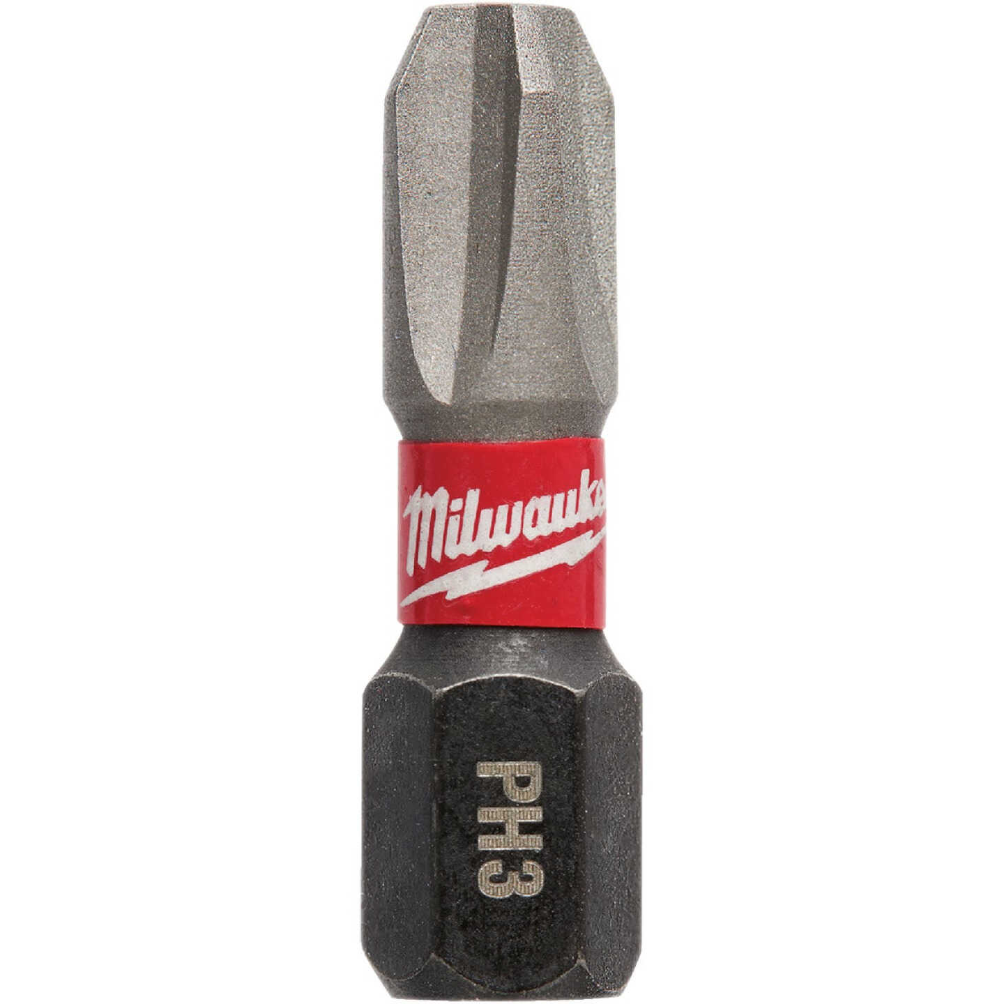 Milwaukee SHOCKWAVE #3 Phillips 1 In. Insert Impact Screwdriver Bit (Bulk) Image 1