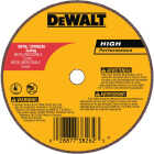 DEWALT HP Type 1 3 In. x 1/16 In. x 3/8 In. Metal/Stainless Cut-Off Wheel Image 1