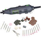 Genesis 120V 1A Variable Speed Electric Rotary Tool Kit with 40 Accessories Image 1