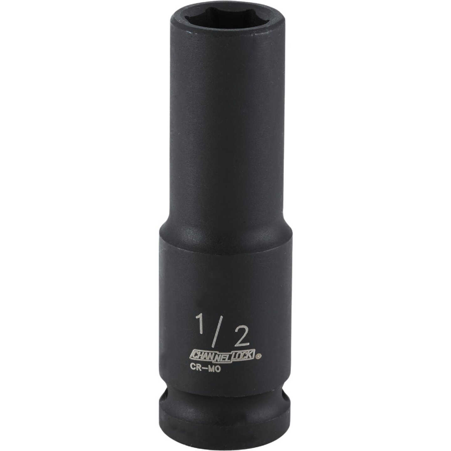 Channellock 1/2 In. Drive 1/2 In. 6-Point Deep Standard Impact Socket Image 1
