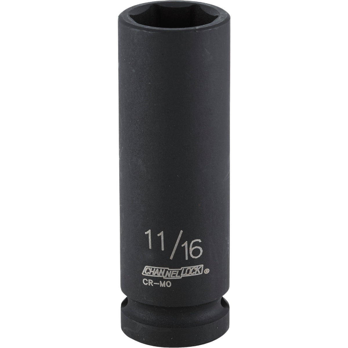 Channellock 1/2 In. Drive 11/16 In. 6-Point Deep Standard Impact Socket Image 1