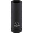 Channellock 1/2 In. Drive 3/4 In. 6-Point Deep Standard Impact Socket Image 1