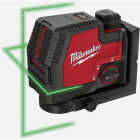 Milwaukee USB Rechargeable Green Cross Line Laser Image 2