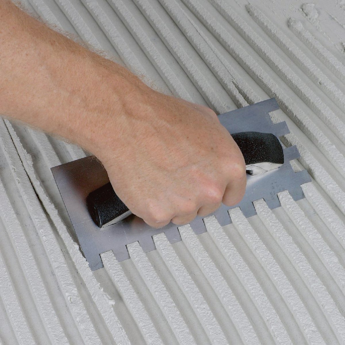 QEP 1/4 In. Square-Notch Trowel Image 4
