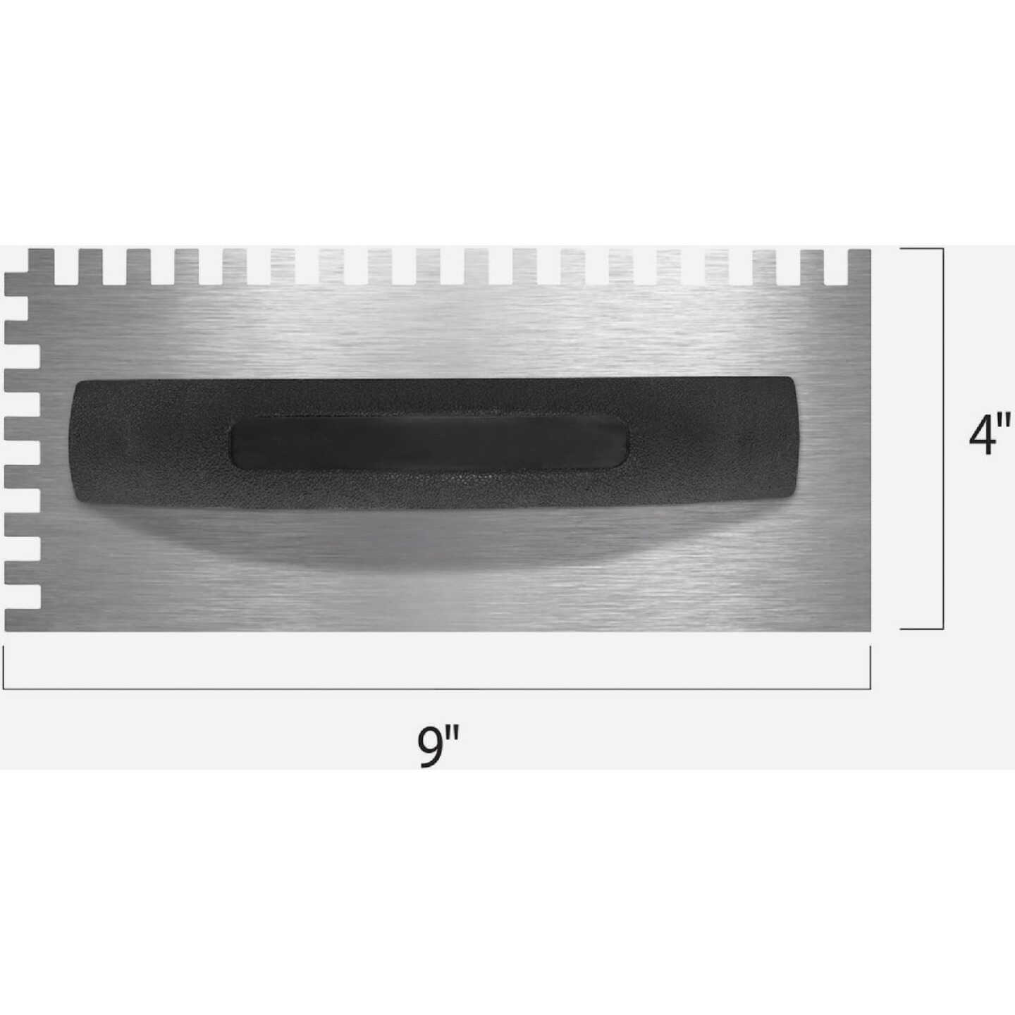 QEP 1/4 In. Square-Notch Trowel Image 2
