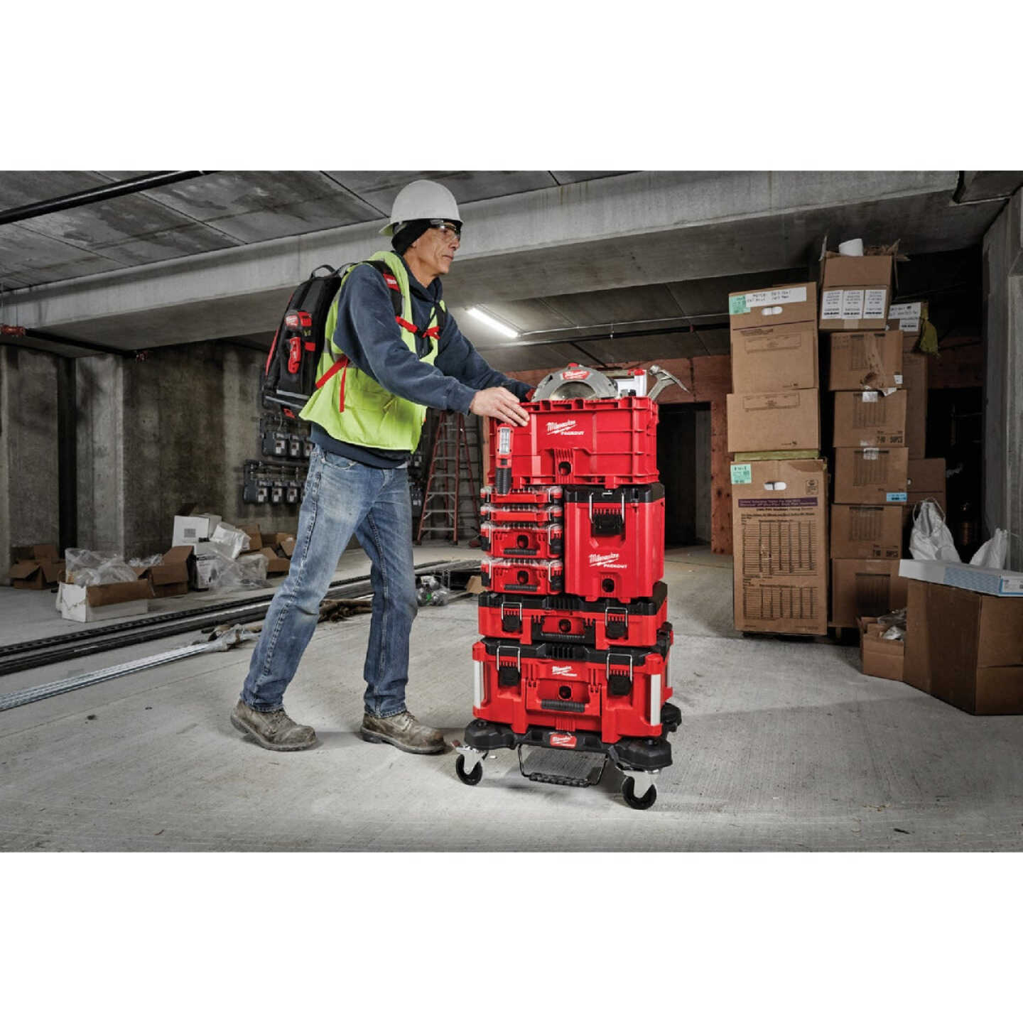 Milwaukee PACKOUT 10 In. Compact Toolbox, 75 Lb. Capacity Image 2