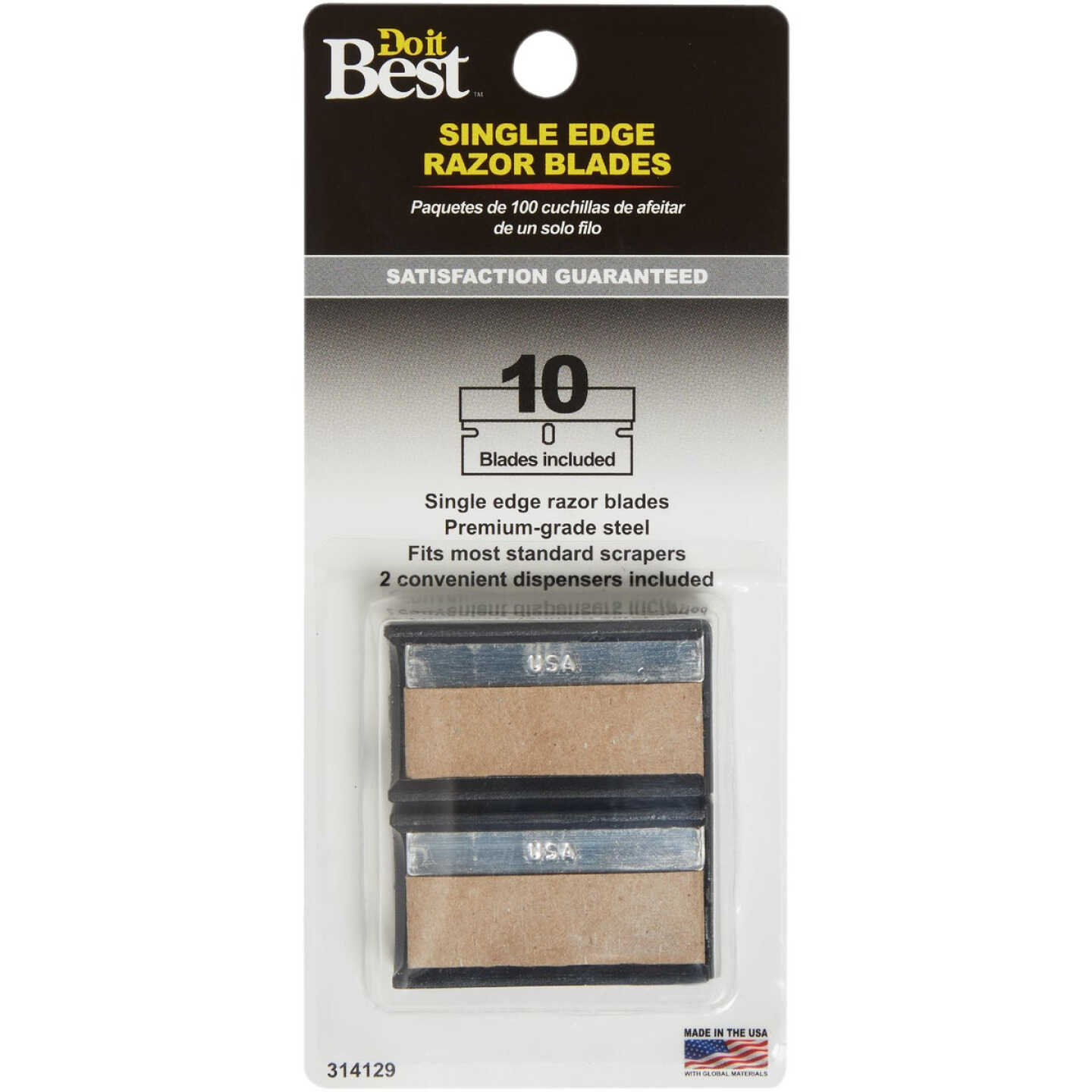 Do it Best Single Edge Razor Blades (10-Pack) Image 1