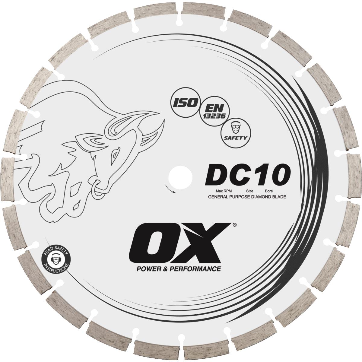 OX 4-1/2 In. Segmented Diamond Blade Image 1
