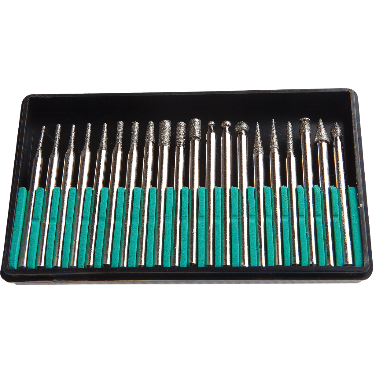 Forney 20-Piece Diamond Burr Point Set