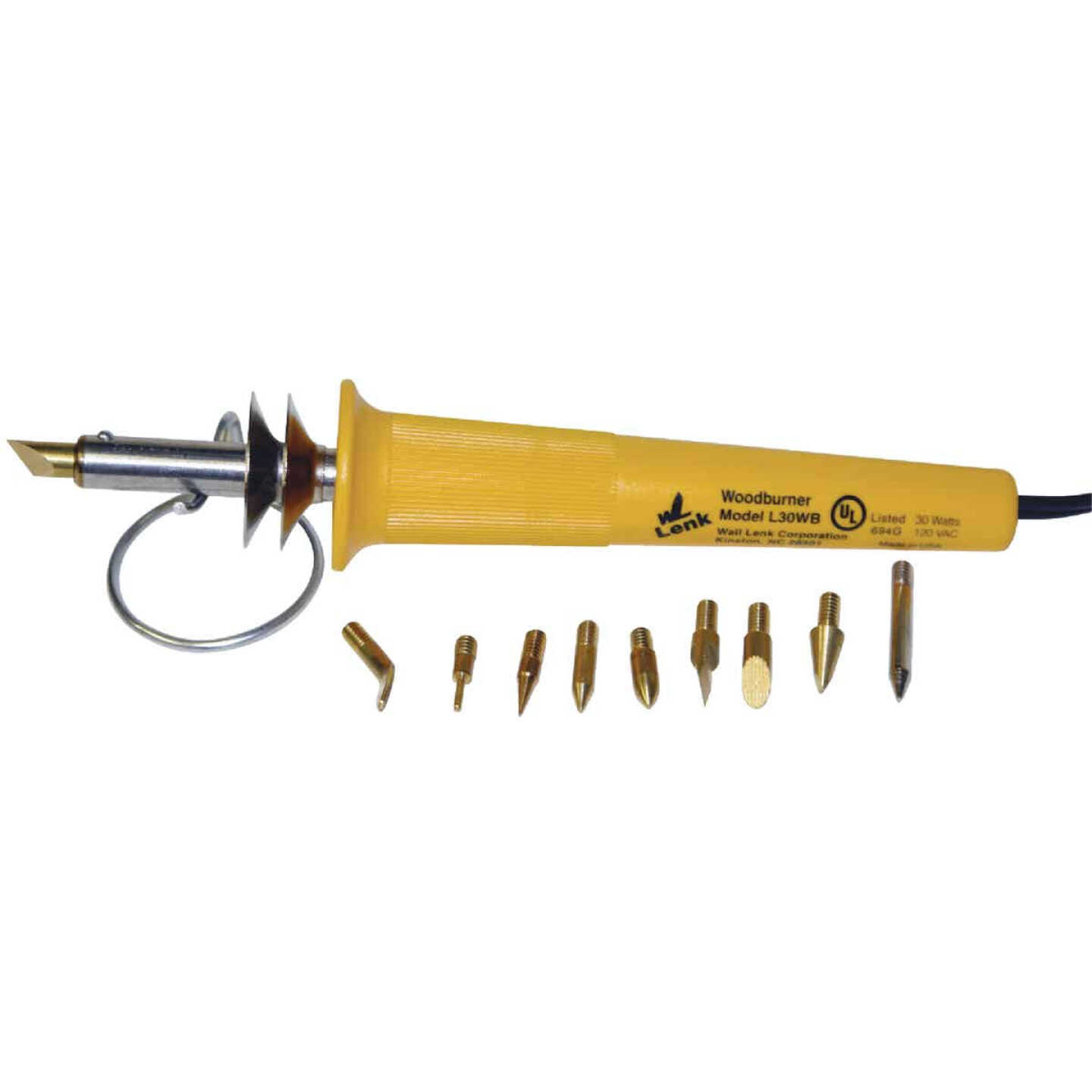 Wall Lenk Woodworker's 30W 10-in-1 Wood Burning Kit Image 5