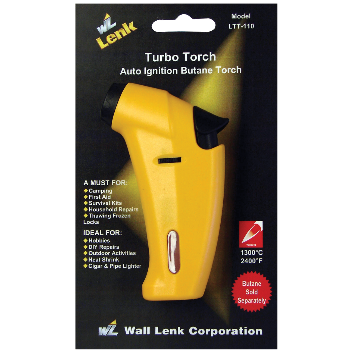 Wall Lenk Turbo Butane Micro Torch Image 1