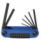 Eklind Metric Ergo-Fold Hex Key Set, 7-Piece Image 1