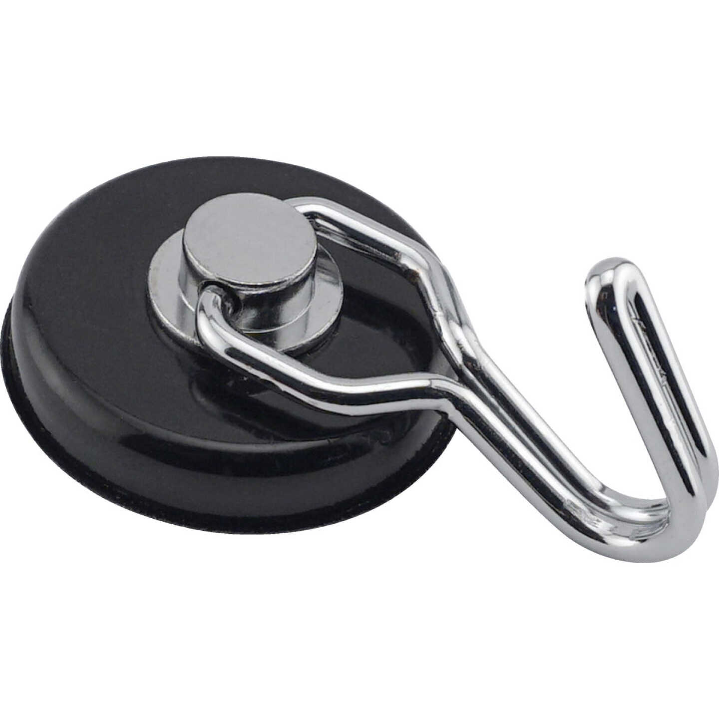 MagnetSource Neodymium Rotating and Swinging 65 Lb. Capacity Magnet Hook Image 1