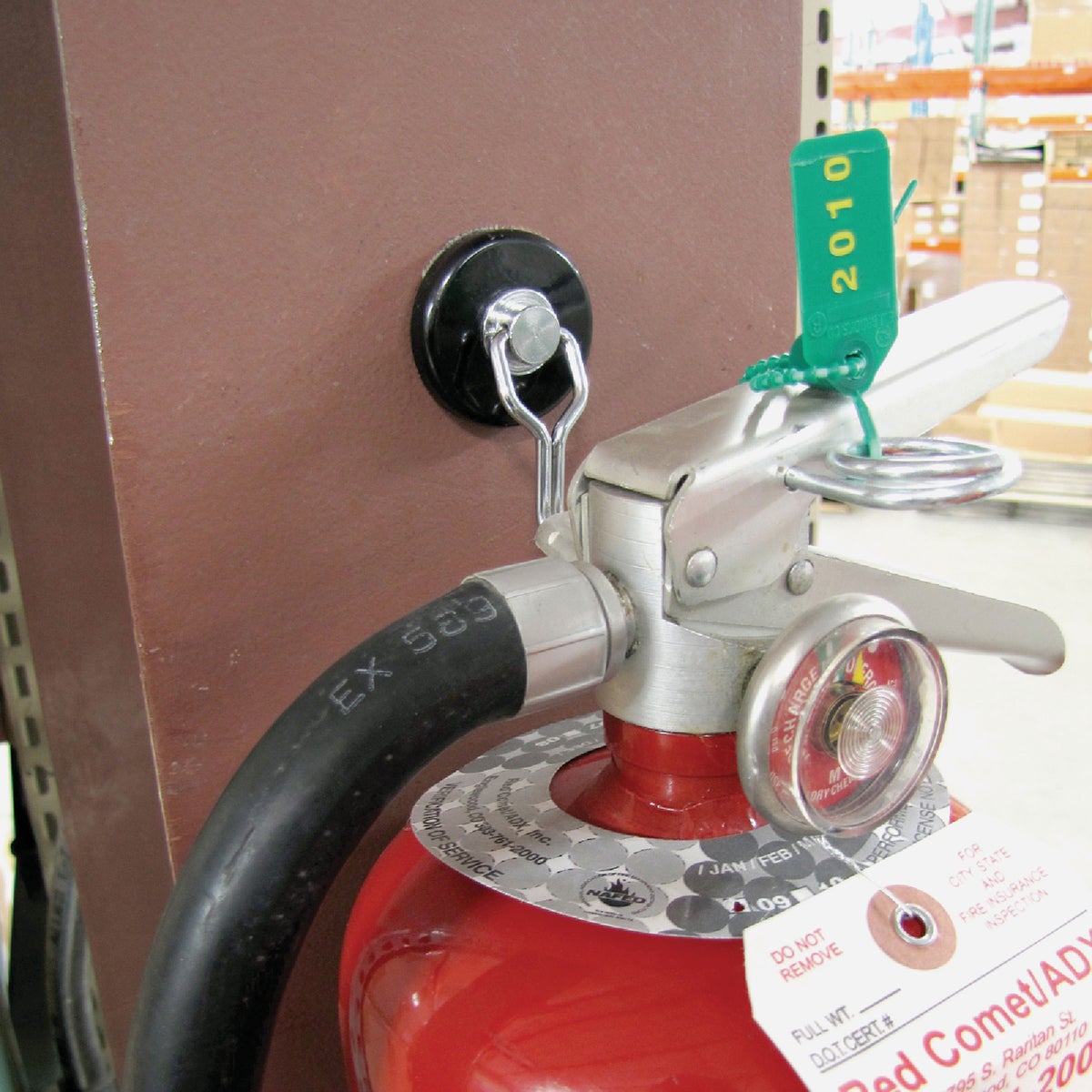 MagnetSource Neodymium Rotating and Swinging 65 Lb. Capacity Magnet Hook Image 2