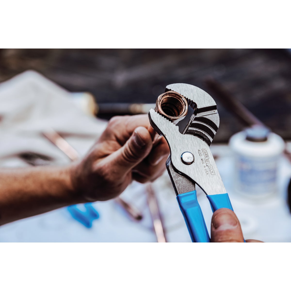 Channellock 6-1/2 In. and 9-1/2 In. Groove Joint Plier Set (2-Piece) Image 5